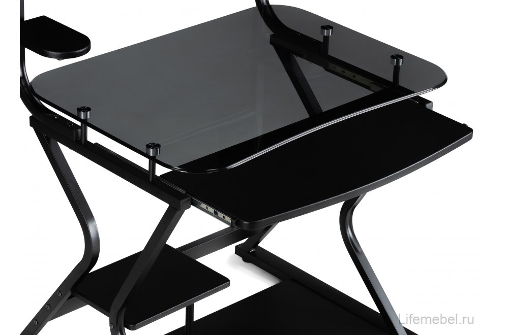 Компьютерный стол Roni black