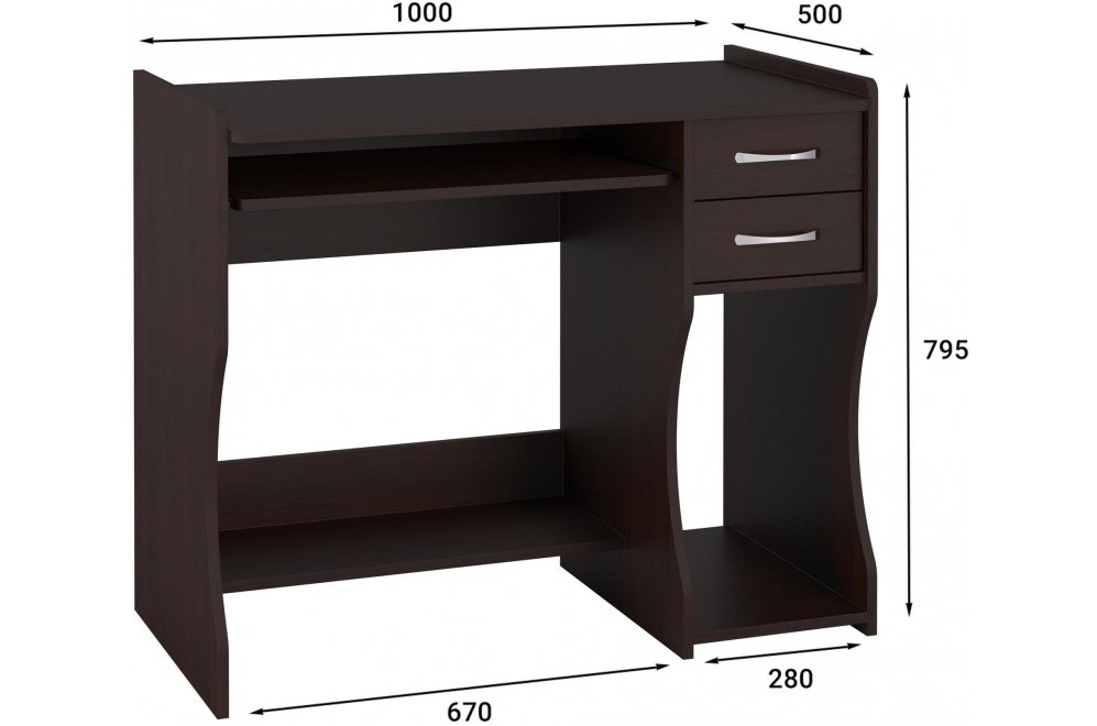 Компьютерный стол С-203 венге
