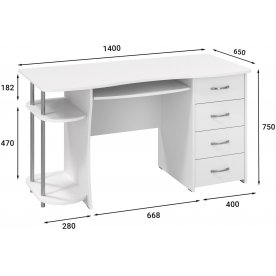 Компьютерный стол С-222БН