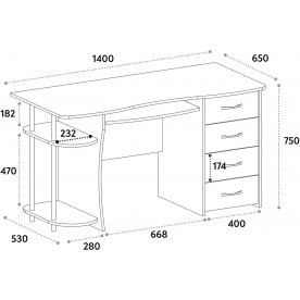 Компьютерный стол Офис