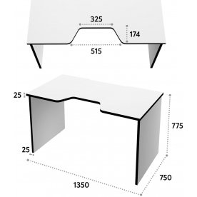 Компьютерный стол С-240