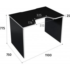 Компьютерный стол С-241 110х75