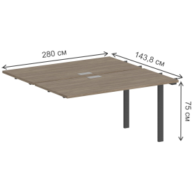 Приставка для письменного стола SG.215