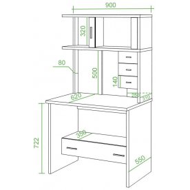 Компьютерный стол СК-10М