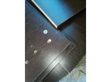 Компьютерный стол Джаз-17 левый венге / дуб молочный