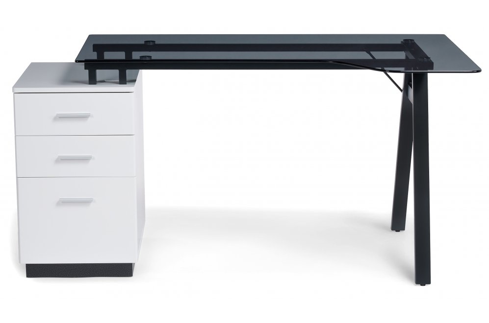 Компьютерный стол Torvi white / black