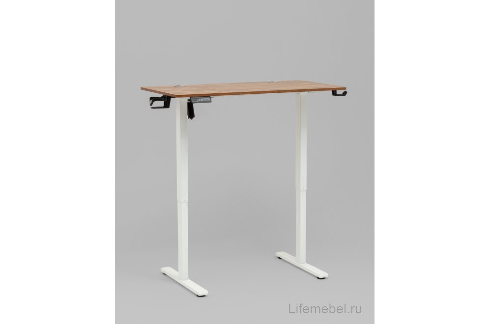Компьютерный стол Виста 110х60 белый / дерево