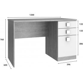 Письменный стол Анастасия АН-16К