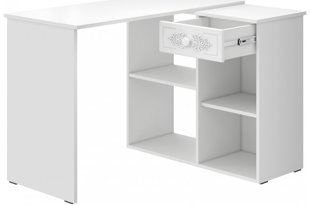 Письменный стол Ассоль АС-67 белое дерево