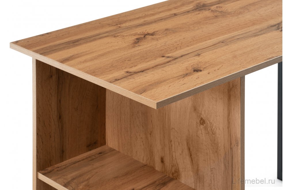 Письменный стол Челси Лофт дуб вотан / черный матовый