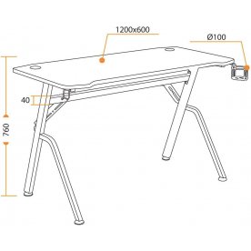 Письменный стол Cyber-02 neo