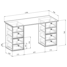 Письменный стол Прайм-60