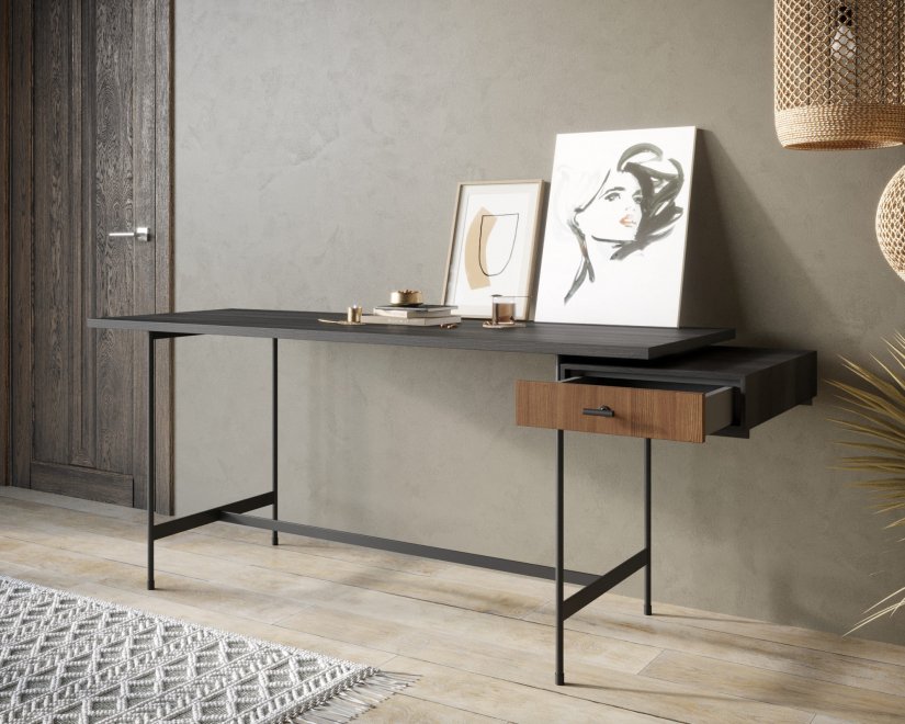 Письменный стол Эмерсон (Emerson) EM21 черный