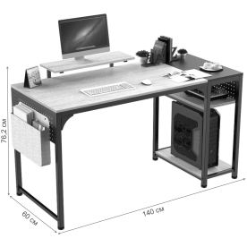 Письменный стол Eureka ZX-SS140B-RWB