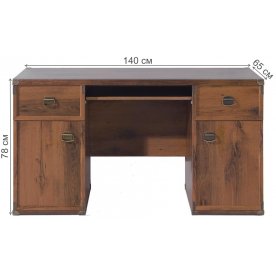 Письменный стол Индиана JBIU 2D2S