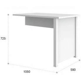 Письменный стол Изабель ИЗ-41К и ИЗ-42