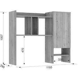 Письменный стол Модерн К1