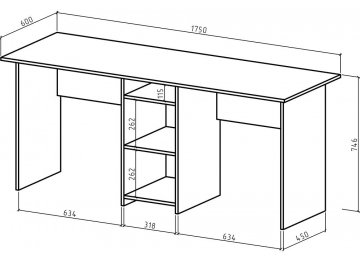 Письменный стол Лайт-10
