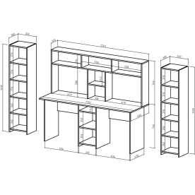 Письменный стол Лайт 10