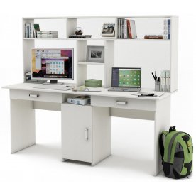 Письменный стол Лайт-10Я с надстройкой