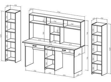 Письменный стол Лайт 10Я