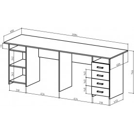 Письменный стол Лайт-13
