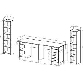 Письменный стол Лайт-13