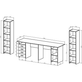 Письменный стол Лайт-14