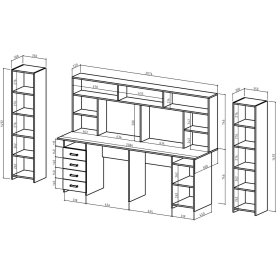 Письменный стол Лайт-14