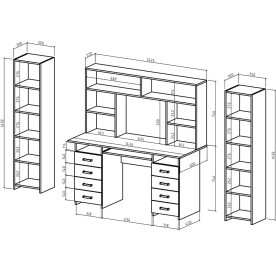 Письменный стол Лайт 9К