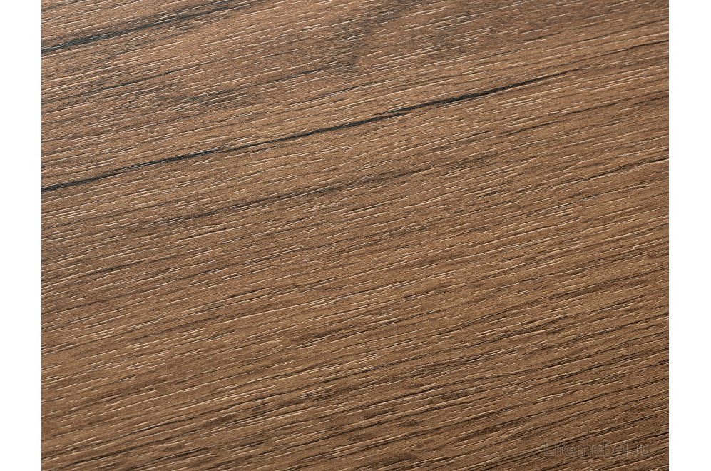 Письменный стол Лео Лофт черный матовый / дуб делано темный