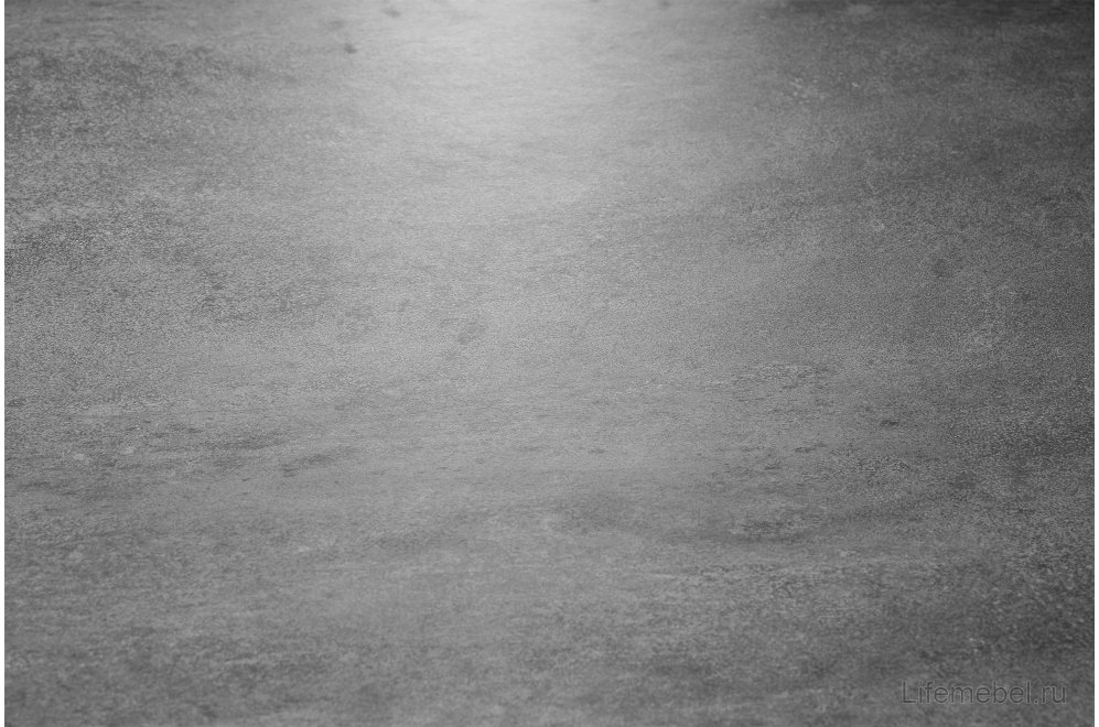 Письменный стол Леон Лофт бетон / черный матовый