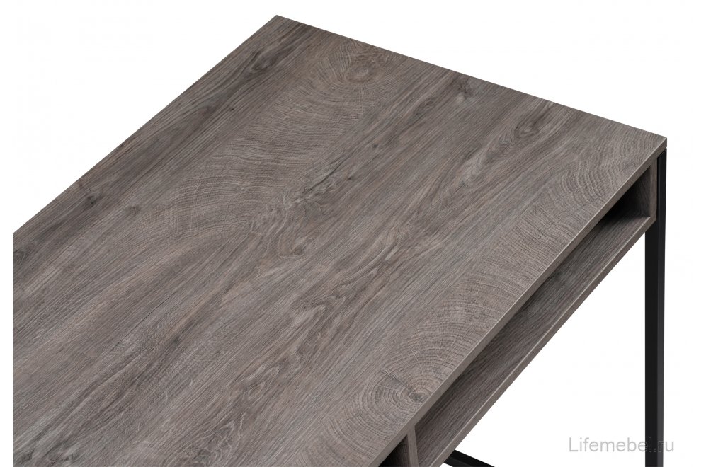 Письменный стол Маньяра 2 114х60х75 дуб рошелье / черный матовый