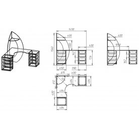 Письменный стол Мебелайн-41