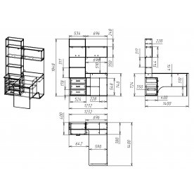 Письменный стол Мебелайн-47