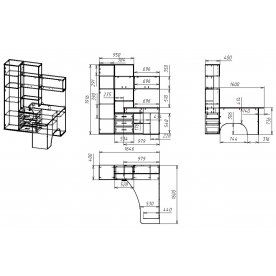 Письменный стол Мебелайн-48