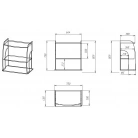 Письменный стол Мебелайн-59