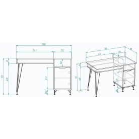 Письменный стол МегаKraft 19