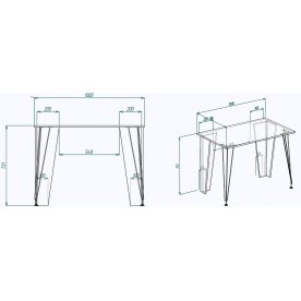 Письменный стол МегаKraft 1