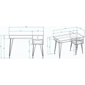 Письменный стол МегаKraft 23