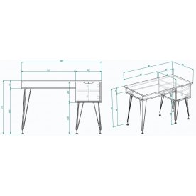 Письменный стол МегаKraft 25