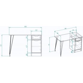 Письменный стол МегаKraft 4