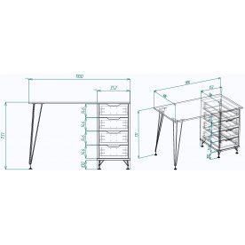 Письменный стол МегаKraft 9