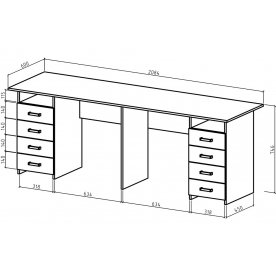 Письменный стол Найт-15