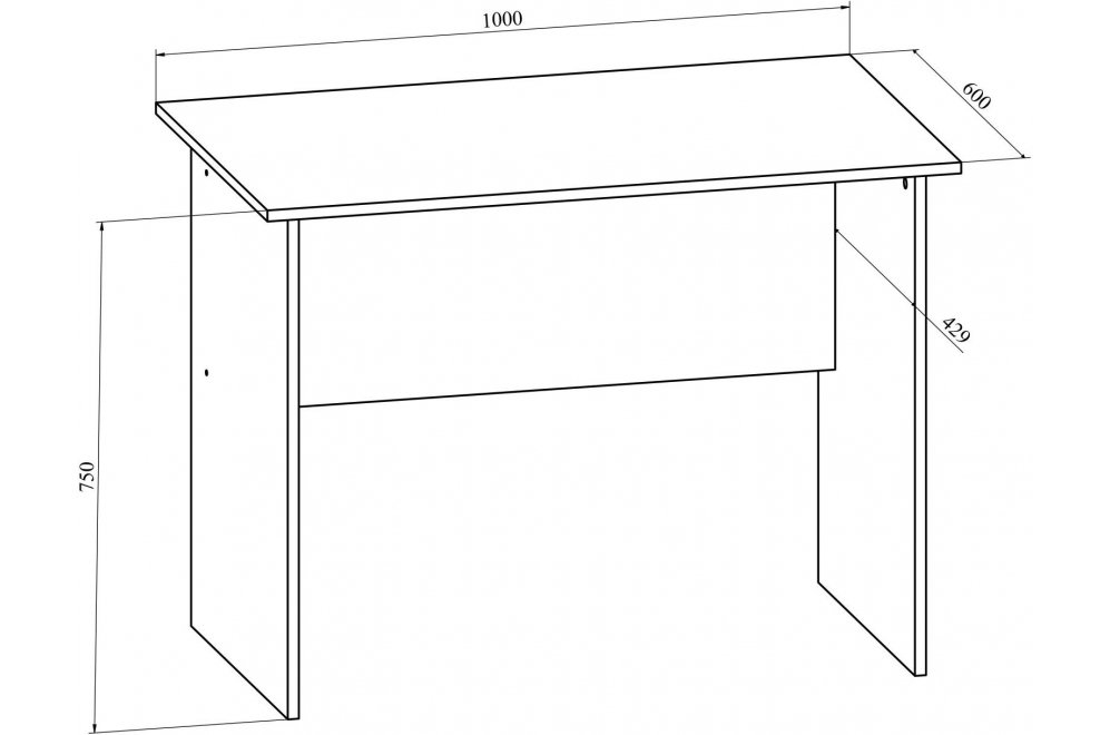 Письменный стол ОФ-111К венге
