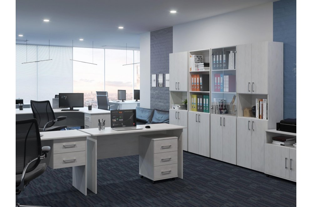 Письменный стол ОФ-113K северное дерево светлое