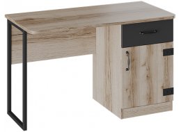 Письменный стол Окланд ТД-324.15.02 фон черный / дуб делано 