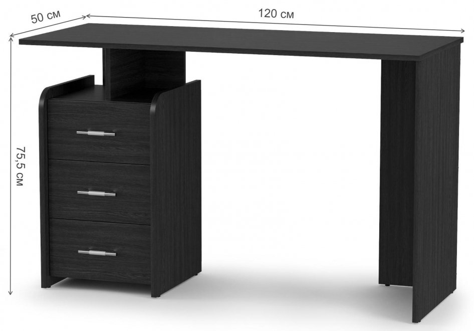 Письменный стол ПКС-8 дуб сонома