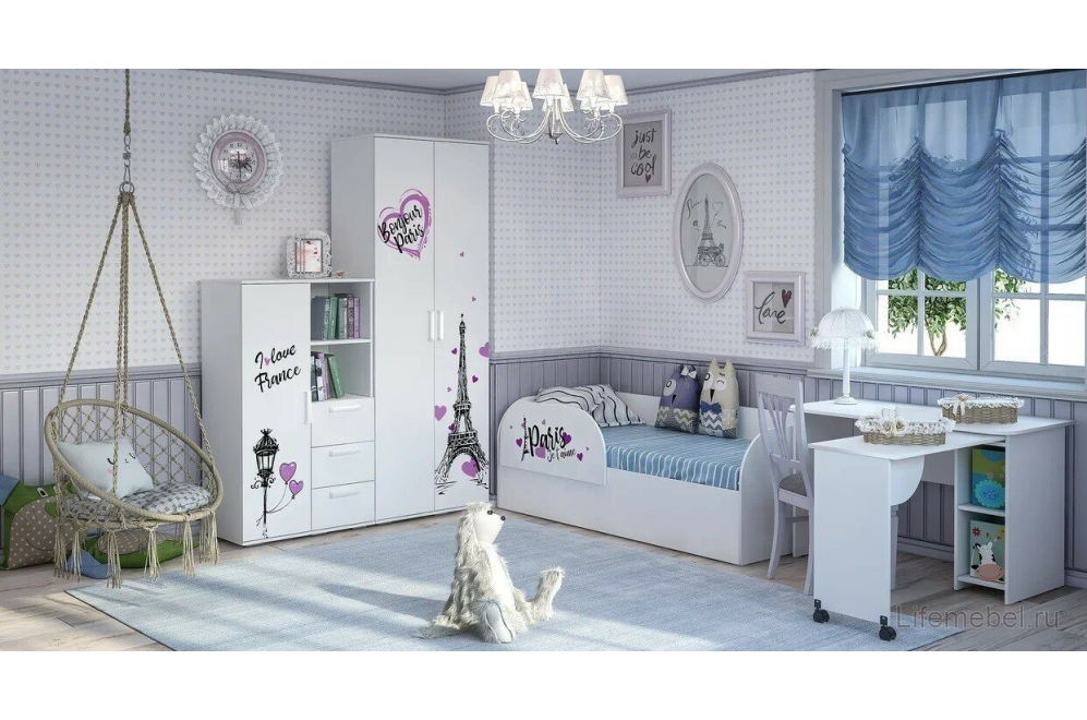 Письменный стол ПС-03 белый