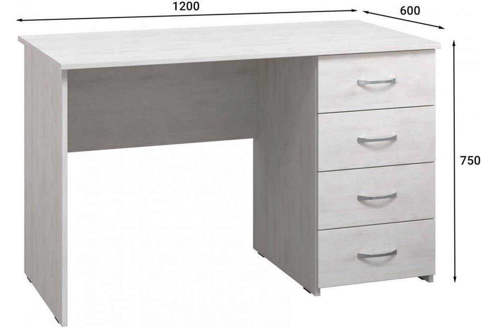 Письменный стол С-111К северное дерево светлое